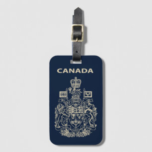 Etiqueta De Bagagem emblema nacional do Canadá