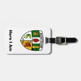 Etiqueta De Bagagem Encontre Minha Bagagem Personalizada Antrim County