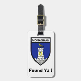Etiqueta De Bagagem Encontre Minha Bagagem Personalizada Monagh County
