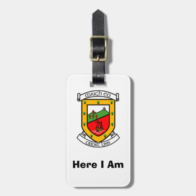 Etiqueta De Bagagem Encontre minha etiqueta de identificação personali (Frente Vertical)