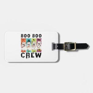 Etiqueta De Bagagem Enfermeira do Dia das Bruxas da Boo Boo