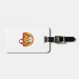 Etiqueta De Bagagem Enfermeira Taco Retro Vintage Desenho de Gravura_1