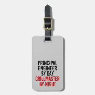 Etiqueta De Bagagem Engenheiro Principal Grillmaster