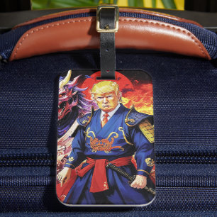 Etiqueta De Bagagem Epic Trump Samurai Anime