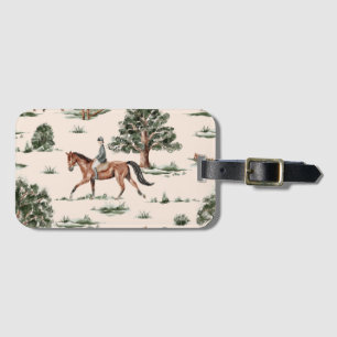 Etiqueta de Bagagem Equestre