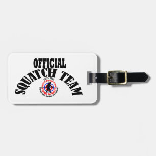 Etiqueta De Bagagem Equipe oficial da Squatch