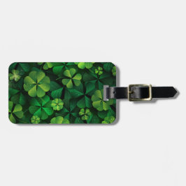 ETIQUETA DE BAGAGEM ESCASSOS VERDES BONITO IRLANDESES