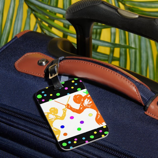 Etiqueta De Bagagem Esgrima (Frente Insitu 1)