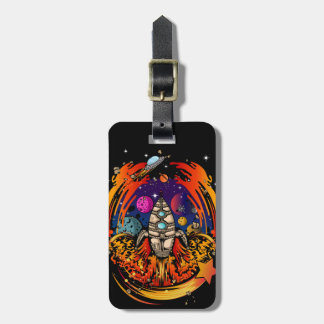 Etiqueta De Bagagem Espachante de Explosão