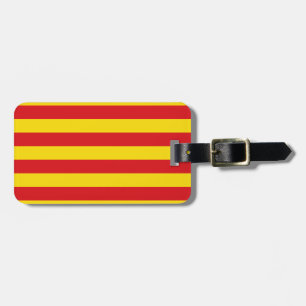 Etiqueta De Bagagem Espanha: Catalunha La Senyera