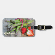 Espargos Verdes com Morango