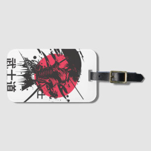 Etiqueta De Bagagem Espírito Bushido: Estética do Guerreiro Samurai