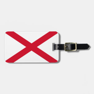 Etiqueta De Bagagem Estado do Alabama Flag Design