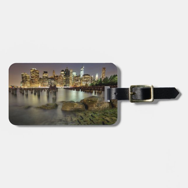 Etiqueta De Bagagem Estas varas estão em Brooklyn Park (Frente Horizontal)