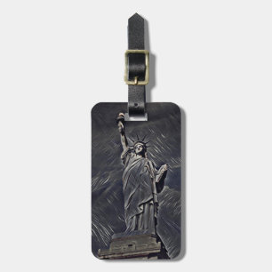 Etiqueta De Bagagem Estátua da Liberdade