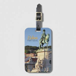 Etiqueta De Bagagem Estátua equestre do Rei José I, Lisboa