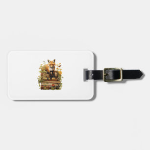 Etiqueta De Bagagem Estética Cottagecore Com Livro Fofo Goblincore Cr