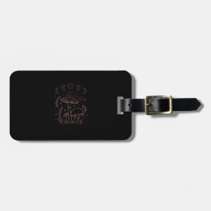 Etiqueta De Bagagem Estética Goblincore Academia Cottagecore Cogumelo