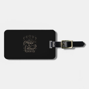Etiqueta De Bagagem Estética Goblincore Academia Cottagecore Cogumelo