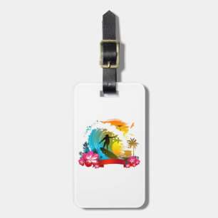 Etiqueta De Bagagem Esticar O Lado