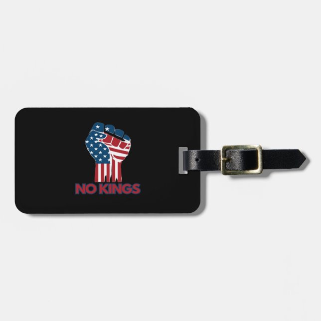 Etiqueta De Bagagem Estilo Retro Anti Clássico Sem Reis (Frente Horizontal)