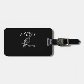 Etiqueta De Bagagem Estilo Retro Clássico F-Caw-F