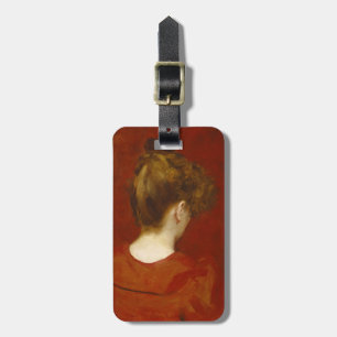 Etiqueta De Bagagem Estudo de Lilia, 1887 (óleo em canvas)