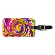 Etiqueta Colorida de Bagagem