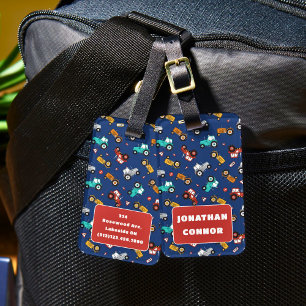 Etiqueta De Bagagem Etiqueta-Padrão De Bagagem Desenhada À Mão Para Ra