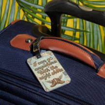 Etiqueta Personalizada para Bagagem - Vá para Qual