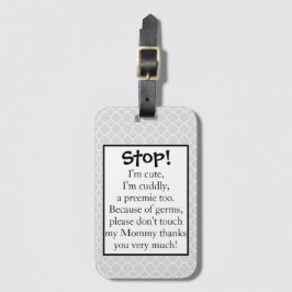 Etiqueta De Bagagem Etiqueta pré-emie stroller