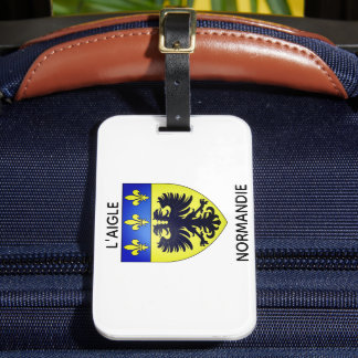 Etiqueta De Bagagem Etiquette de bagages blason de L'Aigle Normandie
