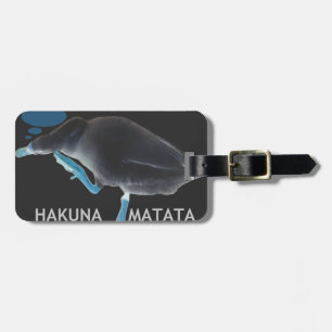 Etiqueta De Bagagem Eu Acordei Como Este Hakuna Matata