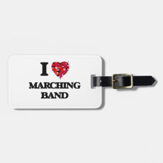 Etiqueta De Bagagem Eu amo a banda