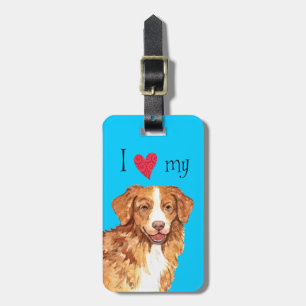 Etiqueta De Bagagem Eu amo meu Toller