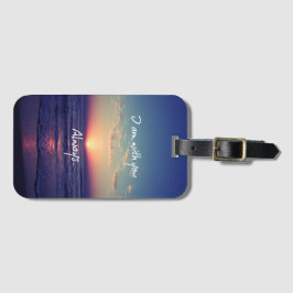 Etiqueta De Bagagem Eu estou com você sempre Bíblia Verso Case-Mate iP