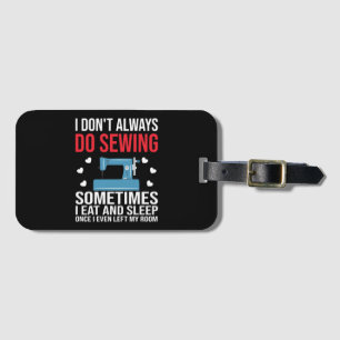 Etiqueta De Bagagem Eu nem sempre mastigo