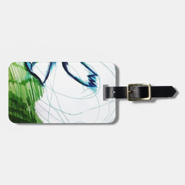 Etiqueta De Bagagem Eu sou a coisa mais estranha (Frente Horizontal)