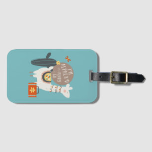 Etiqueta De Bagagem Eu sou Alpaca'd e apronto-me para ir Tag da