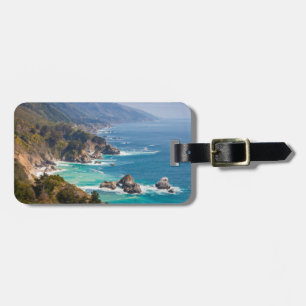 Etiqueta De Bagagem EUA, Califórnia. Costa da Califórnia, Big Sur