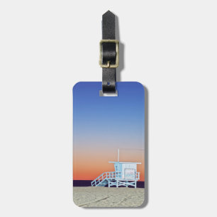 Etiqueta De Bagagem EUA, Califórnia, Los Angeles, Praia de Santa Mônic