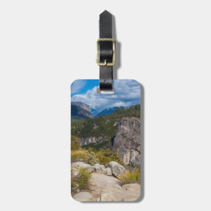 Etiqueta De Bagagem EUA, Califórnia. Vale do Yosemite Vista 2