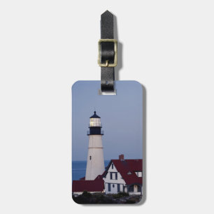 Etiqueta De Bagagem EUA, Maine, Portland, Cabo Elizabeth, Farol