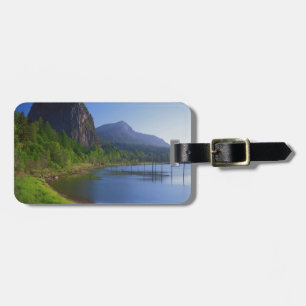 Etiqueta De Bagagem EUA, Washington, Parque Estadual Beacon Rock, Beac