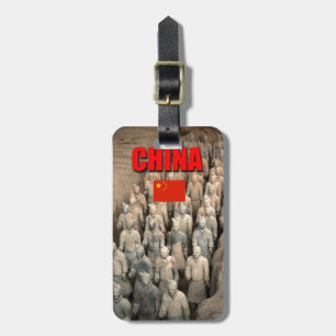 Etiqueta De Bagagem Exército Terracotta China - Foto Profissional