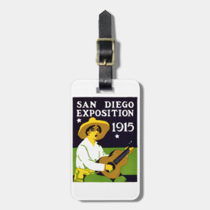 Etiqueta De Bagagem Exposição San Diego 1915