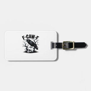 Etiqueta De Bagagem F Caw F Design Minimalista Essencial Limpo