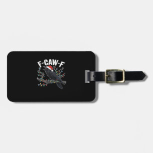 Etiqueta De Bagagem F-Caw-F Divertido Moderno