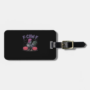 Etiqueta De Bagagem F Caw F Galinha Engraçada Clássico Estilo Simples