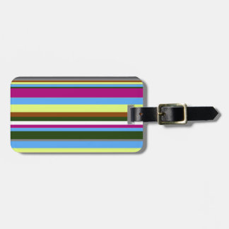 Etiqueta De Bagagem Faixa de Designer Personalizada Colorida